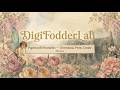 Craft With Me: "Garden Finds" Vintage Folio Card | No Talking Process