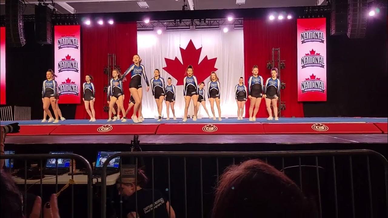 Tropical Eclipse Champion Cheer Academy Canadian Cheerleading Nationals