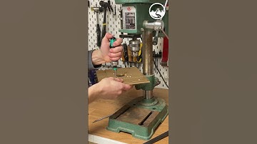 This Cheap Drill Press Hack Will Have You Drilling With Pinpoint Precision! #toolhacks