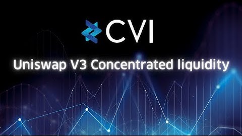 CVI Uniswap v3 Concentrated Liquidity Testnet update