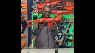 Nerf Mod:  Star Wars Stryfe!?!  #shorts #nerf #nerfmod #nerfstryfe