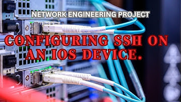 SSH Configuration on Cisco IOS Device