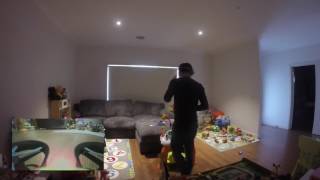 Tiny Whoop - Indoor FPV - Dim Lights - Furibee F36 + AKK BS2 AIO Camera (TPV View)