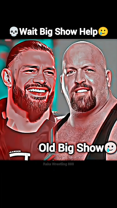 Roman Reigns Help Big Show Monostar Friends💀☠️| Roman Reigns attitude 😈🤯#shorts #wwe #romanreigns