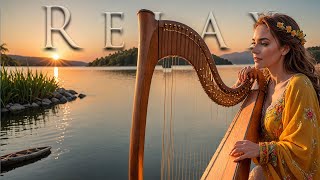 Relaxing Music 😌  Beautiful Harp Music for Studying, Focus, Reading & Relaxation