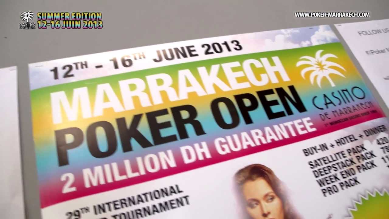 Marrakech poker 2013
