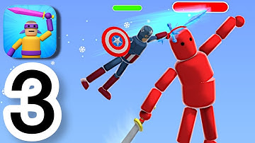 Ragdoll Ninja: Imposter Hero - Gameplay All Levels #3 | (iOS, Android)