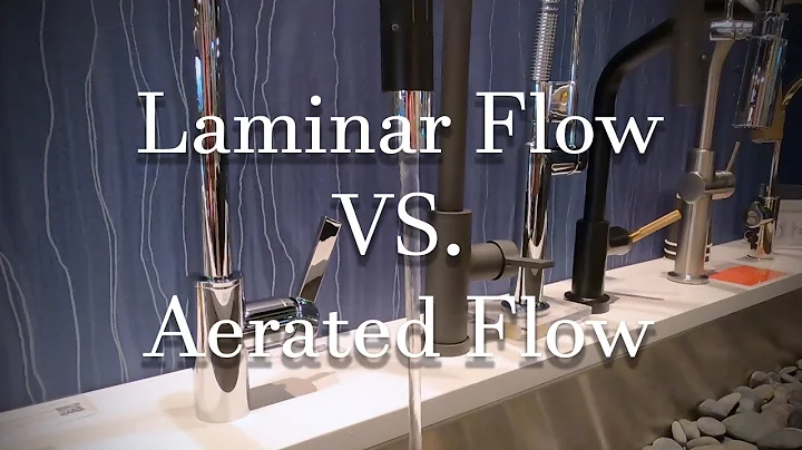 Selecting A Kitchen Faucet: Laminar VS. Aerated Flow