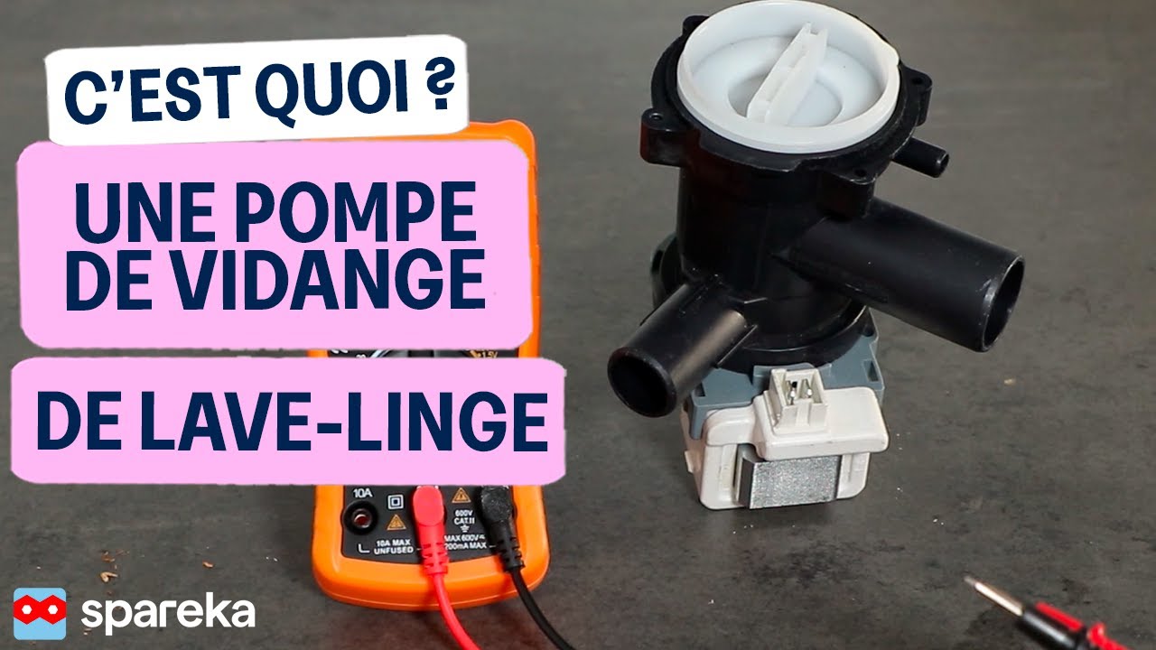 Pourquoi ma machine à laver ne vidange plus ? - Adepem