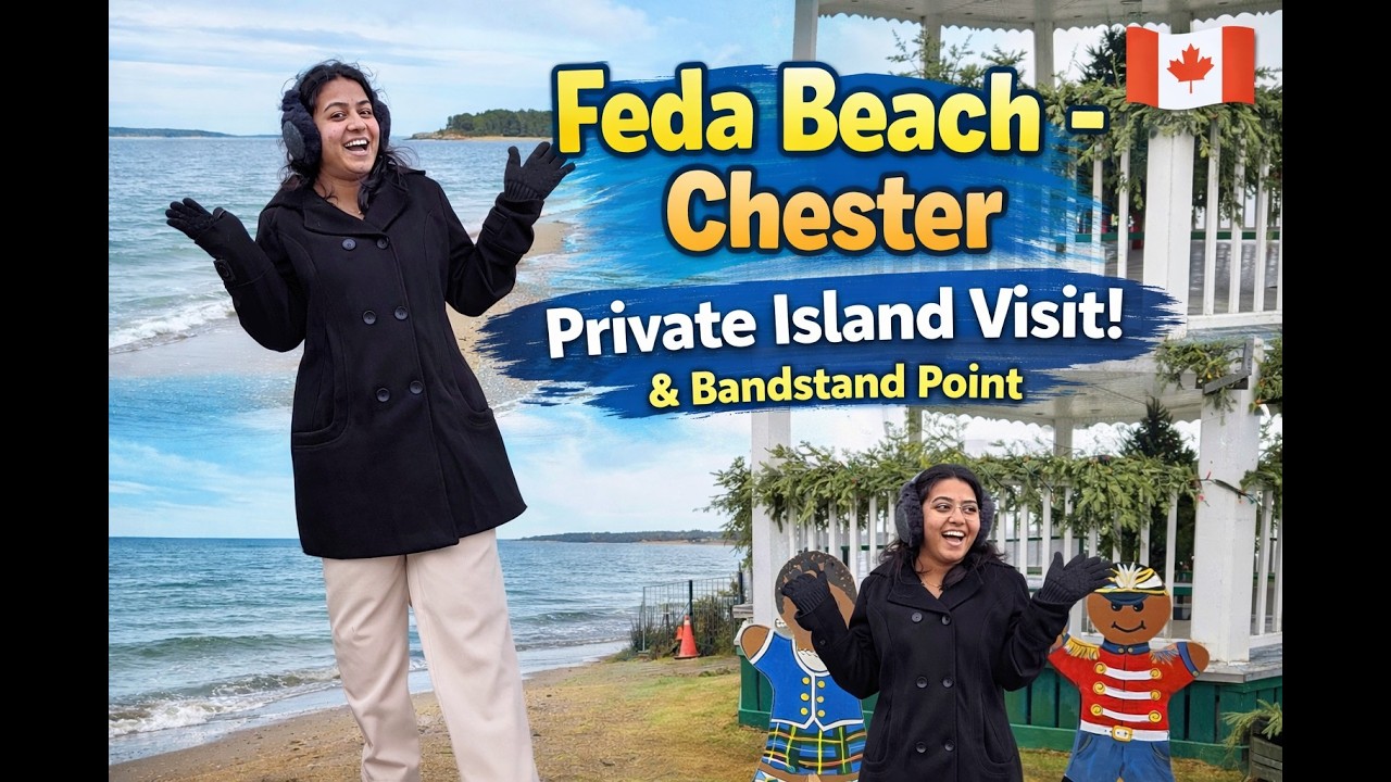 How I found Hidden Beach! in 🇨🇦 | Feda Beach Chester + Private Island Visit | Nova Scotia Vlog