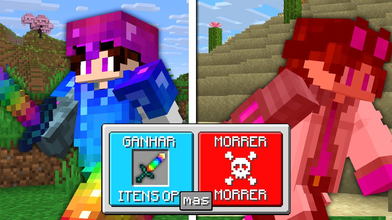 minecraft mas VOCÊ É OBRIGADO A ESCOLHER