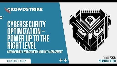 CrowdStrike Cybersecurity Maturity Assessment