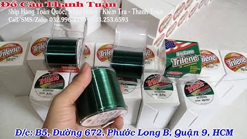 Cước Câu Cá Mỹ Berkley 500m siêu chắc siêu khỏe mềm mượt ít xoắn