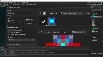 GMS2 Tutorial Asteroids Part 05 Thrust Effect