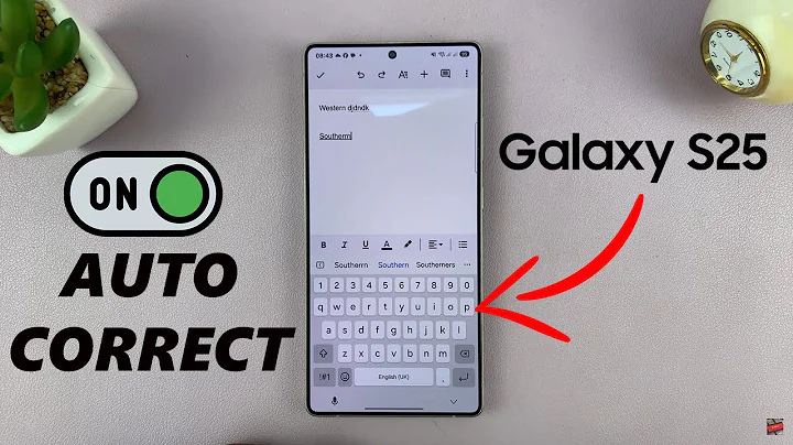 How To Enable Auto Correct On Samsung Galaxy S25 / S25 Ultra
