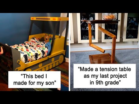 People Who Took Woodworking To Another Level And Shared The Results In This Online Group