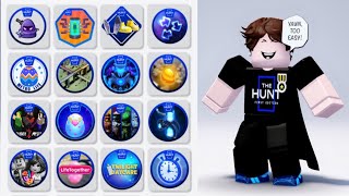 ALL THE EASIEST BADGES TO CLAIM IN THE HUNT ROBLOX!😍 (EVENT HUNT 2024)
