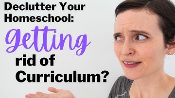 TOO MUCH HOMESCHOOL STUFF?! | How To Declutter Your Homeschool