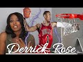 Clueless New basketball Fan Reacts to Derrick Rose Highlights