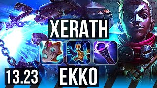 XERATH vs EKKO (MID) | 5/1/13, 3.1M mastery, 900+ games | KR Master | 13.23