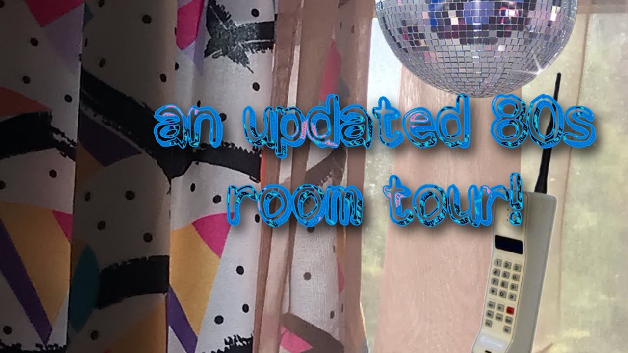 updated 80s room tour :) - YouTube