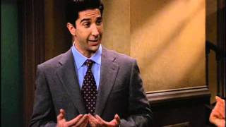 Friends Moments - Ross is good at the... STUFF