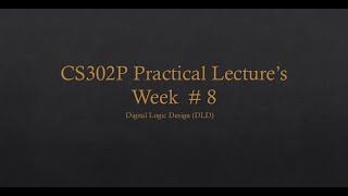 Celebrity VU_CS302P-Lab Manual Week#8(Tasks 7 to 9) || Full_Adder using EWB || DLD Profile