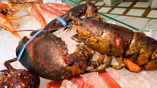 South Korea's MOST EXPENSIVE Live Lobster & Crab Buffet | 100 Foods to Eat Before You Die #17
