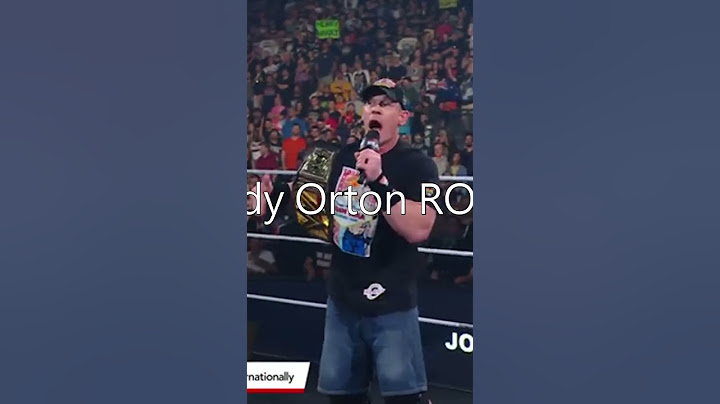 WWE   FULL SEGMENT： Randy Orton ROCKS John Cena with the RKO： Raw highlights, April 21, 2025