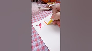 3 ways to letter P #nhuandaocalligraphy #brushlettering #shorts