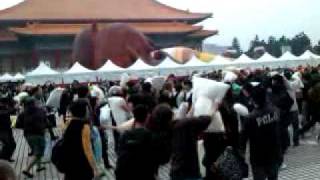 Taipei Pillow Fight 20100102