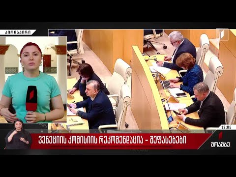 ვენეციის კომისიის რეკომენდაცია - შეფასებები