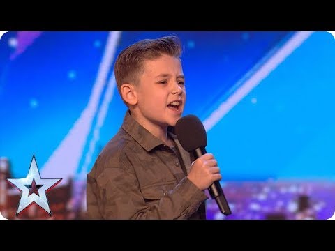 Calum Courtney takes on ICONIC Michael Jackson song  Auditions Week 1  Britains Got Talent 2018