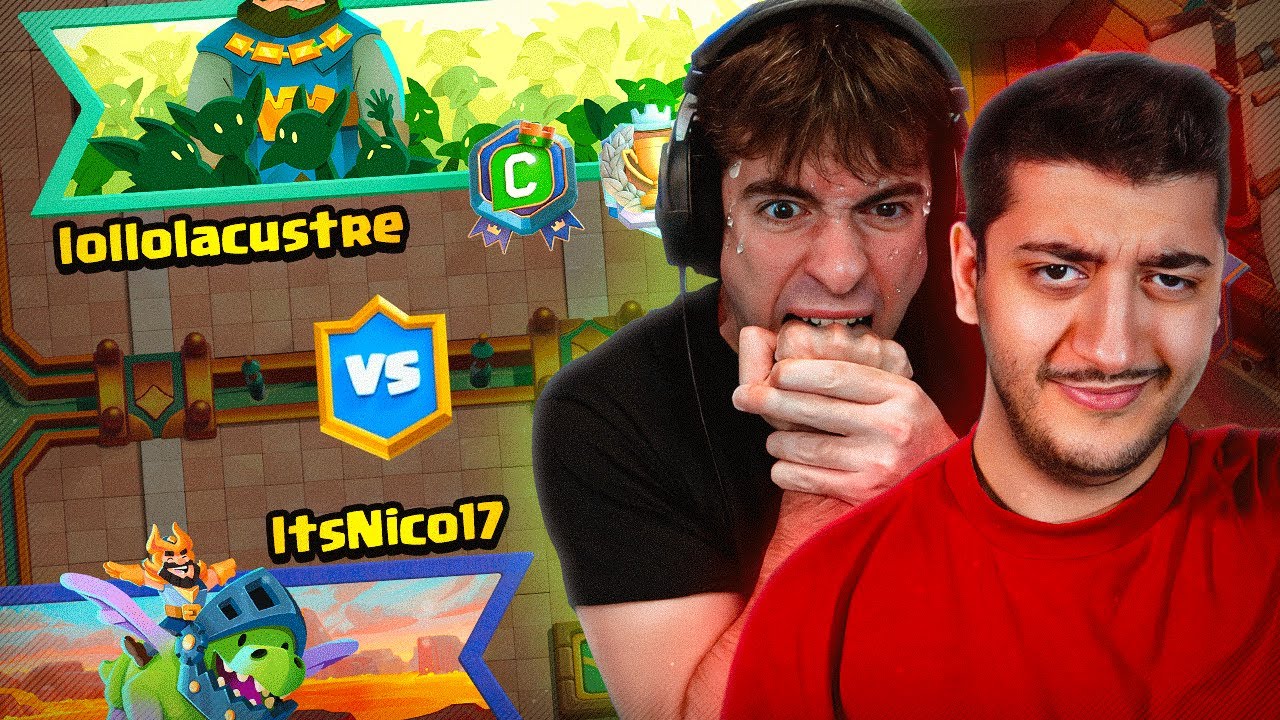 HO SFIDATO LOLLO 1 CONTRO 1 su CLASH ROYALE!!