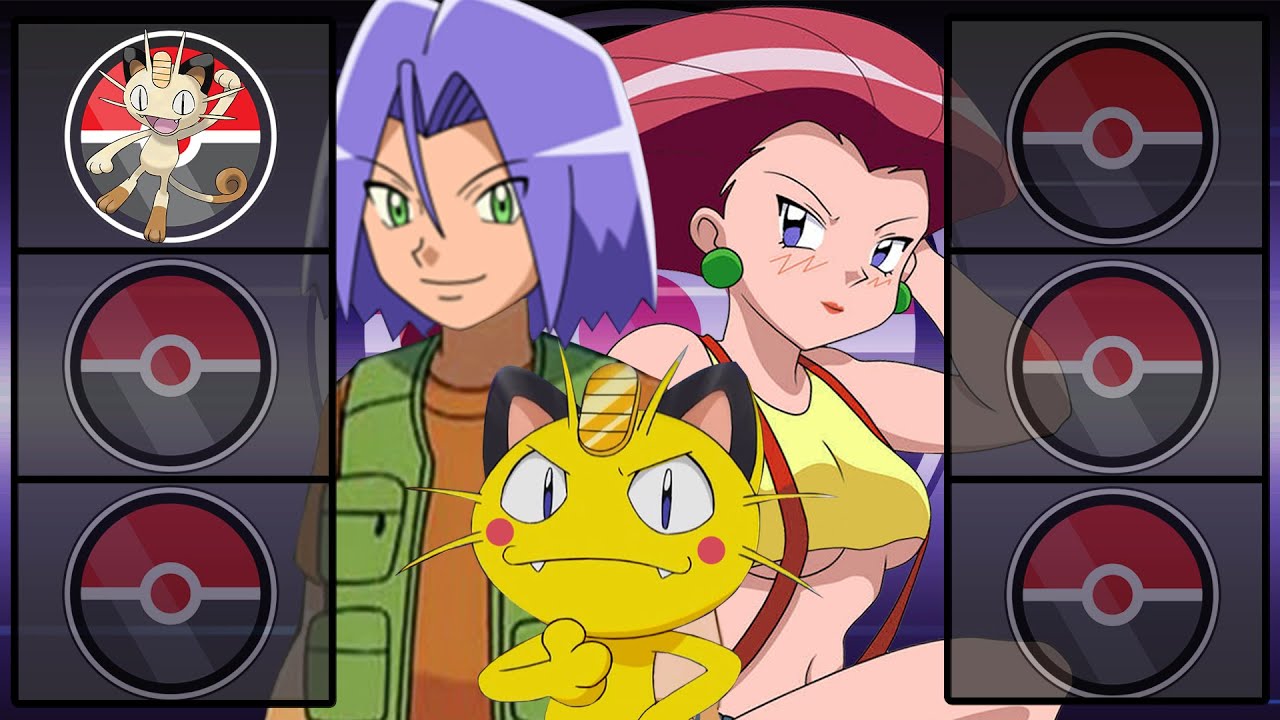 pokemon #pokemontiktok #teamrocket #meowth #jessieandjames #kanto