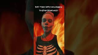 Play with fire #playwithfire #givemeareason #halloween #october #transition #shorts