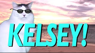 HAPPY BIRTHDAY KELSEY! - EPIC CAT Happy Birthday Song Wealth