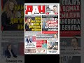 Pregled štampe za nedelju, 26.januar #pregledstampe #naslovne #stampa #novine