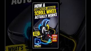 What’s Inside a Mouse Scroll Wheel? #smartphone #computereducation #techshorts