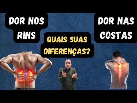 Dor nos rins X Dor nas costas: As suas diferenças