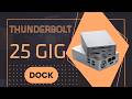 25 GIG Ethernet for your LAPTOP? Raiden Digit LightOne Thunderbolt 25G Dock Review