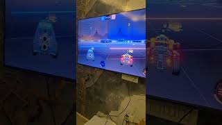 Ps5 Gaming setup with 55 inch Tv Gameplay | Rocket League  Video #ps5 #ps5gamingcontent #gamingsetup