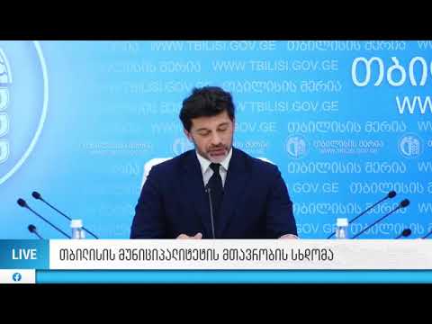თბილისის მუნიციპალიტეტის მთავრობის სხდომა (24.06.2020)