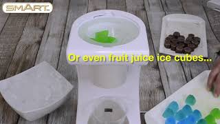 SMART Single Snow Cone - Shave light and fluffy ice snow every time.