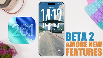 iOS 26.1 Beta 2 Release & More NEW Features !