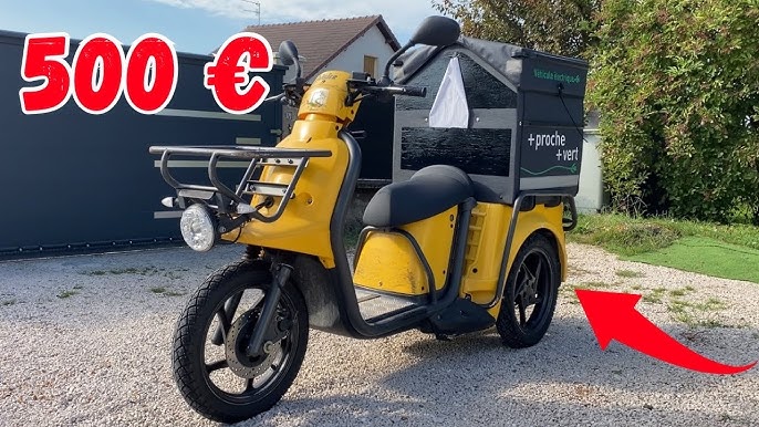 Scooter moto électrique adulte 3 roues Good year EGO2 DOOHAN ITANK 50 jaune  - Cdiscount Auto