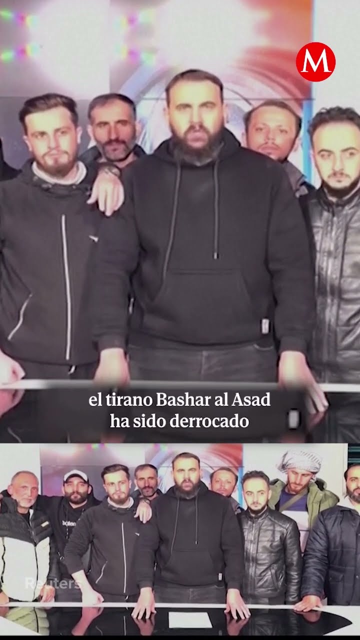 Rebeldes capturan Damasco, capital de Siria, y terminan con gobierno de Al Asad