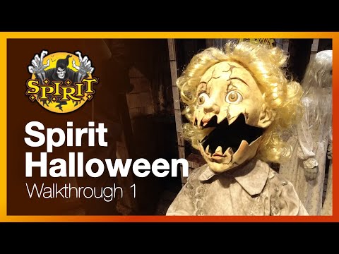 Spirit Halloween Store Walkthrough 2019 - Decorations, Animatronics, Toys, Costumes & Displays.