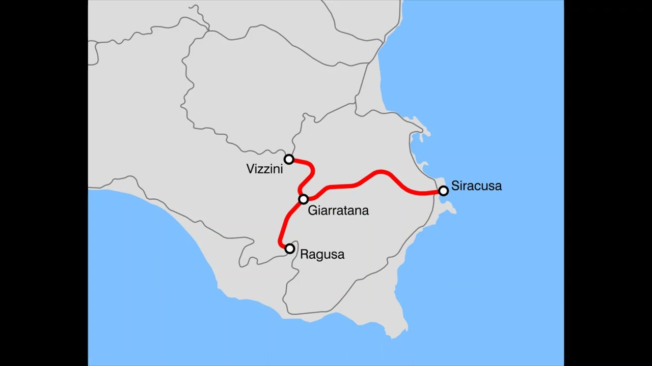 Ferrovie senza tempo : La Siracusa Vizzini Ragusa