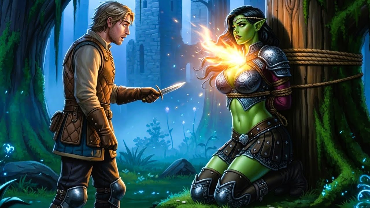 Znalazł orkową dziewczynę w drzewie — po uwolnieniu dzieje się coś nadprzyrodzonego